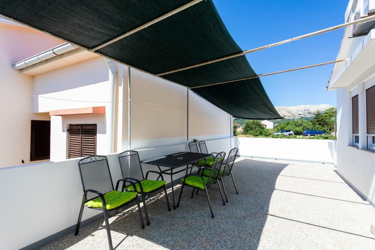 Rooms & Studio Apartment Mira Baška Kültér fotó